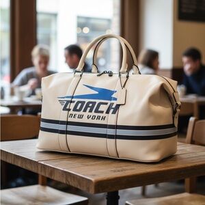 Coach Voyager Airline Duffle Travel Carry on Weekender Bag